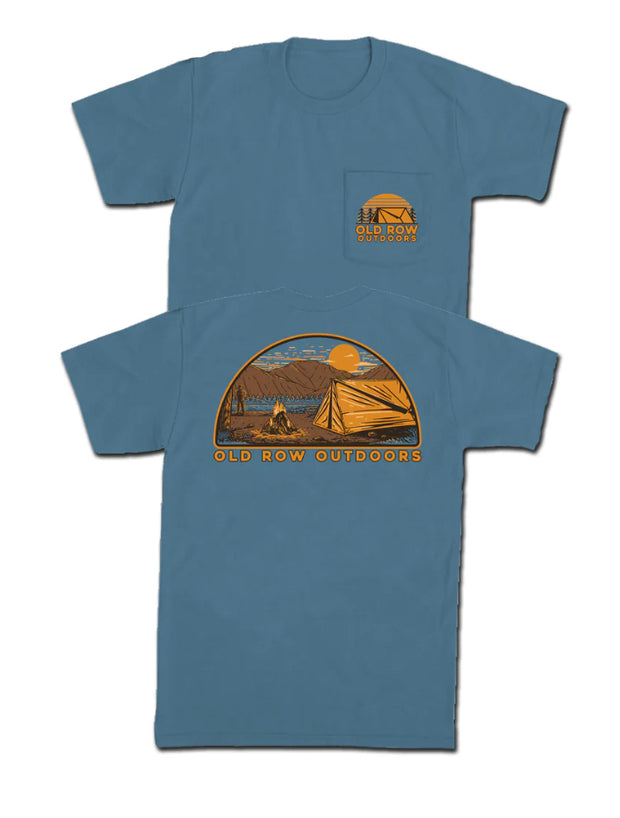 OLD ROW OUTDOORS CAMPING POCKET TEE