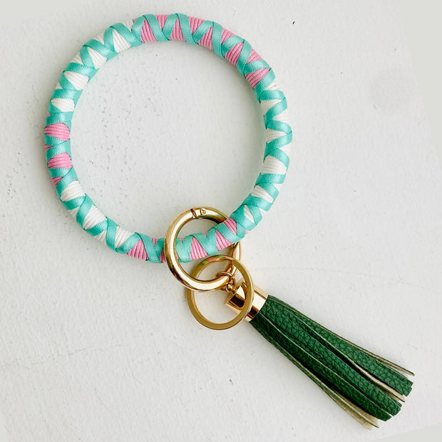 Tiny Gift Society - Boho Bangle Key Chain w Ribbon