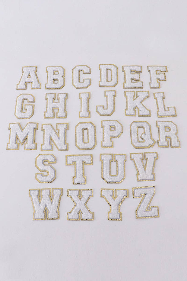 Honeydew - White paste letters "A-Z"