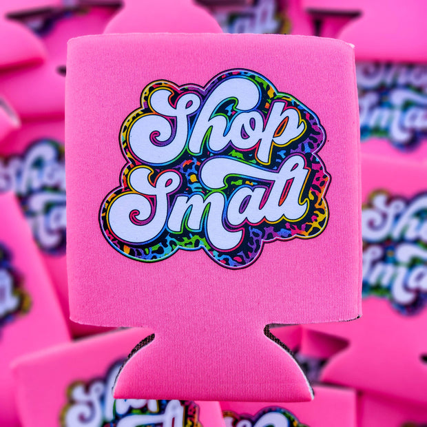 Shop Small Graphic Coolie- Hot Pink