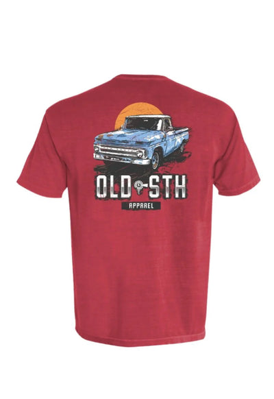 Old South old truck pocket tee