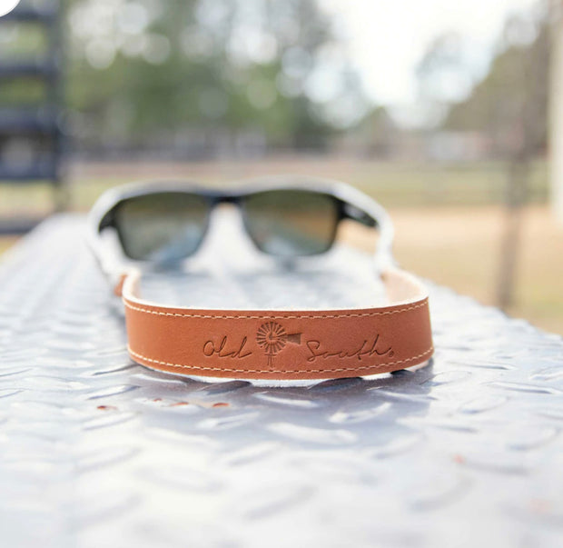 Old South Leather Sunglasses Strap