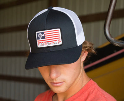 Old South American Flag Trucker Hat