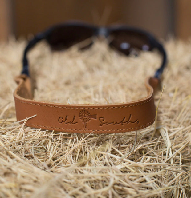 Old South Leather Sunglasses Strap