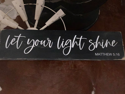 Let your Light Shine Wall Art